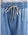 Greta  Wide Leg Pant / Mid Blue