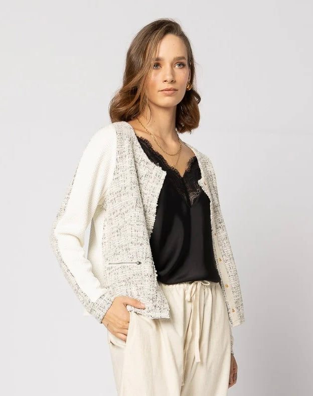 Jack-Car Jacket - Ivory Combo