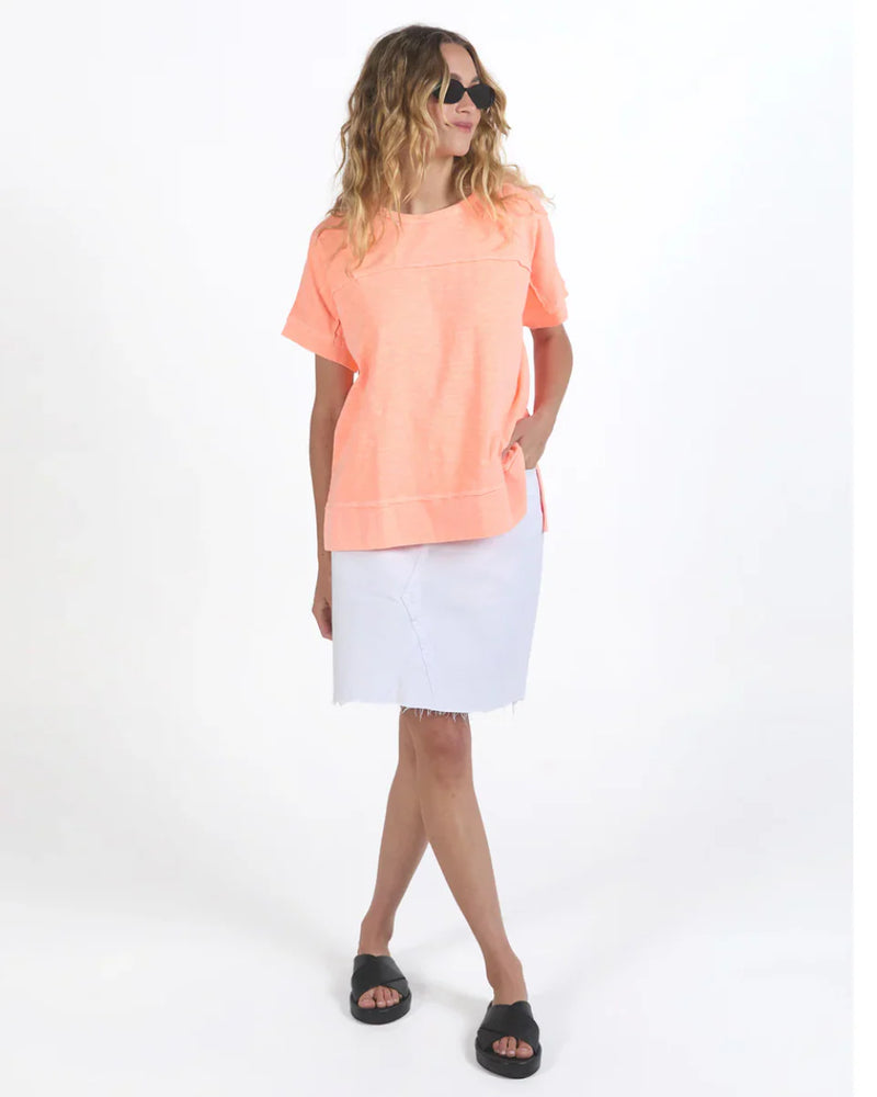 Allison Tee / Neon Peach