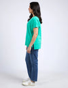 Allison Tee Bright Green