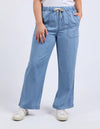 Payton Chambray Pant / Blue