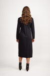 Long Sleeve Knit Dress - Midnight