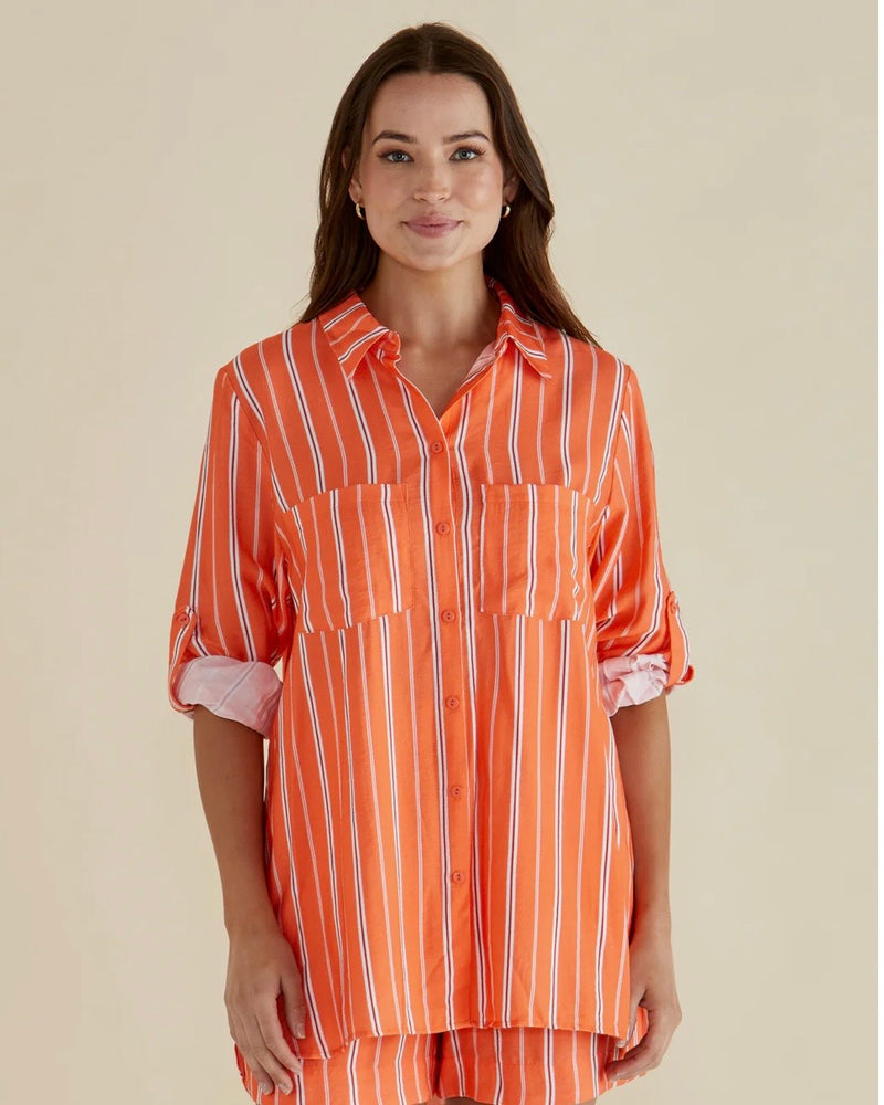 Mills Shirt/ Peach