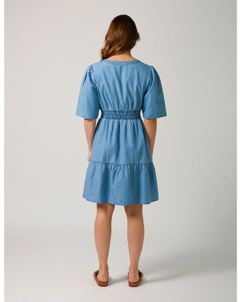 Vida Dress / Light Wash