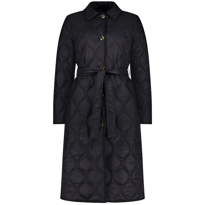 Lissy Quilt Coat / Black