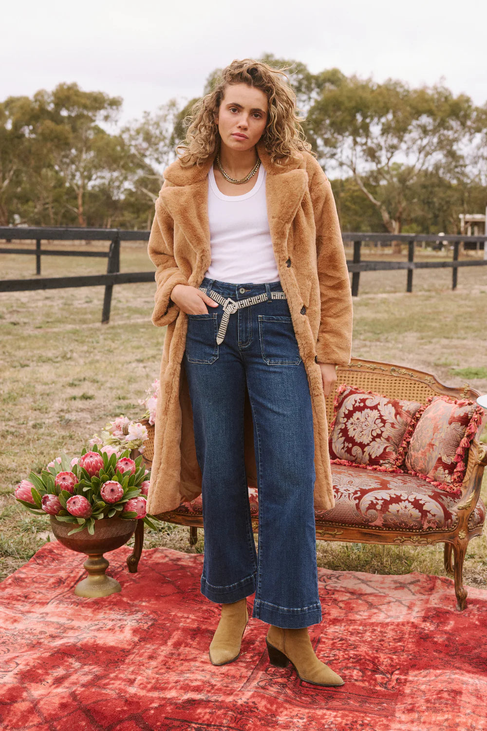 Bobbi 7/8 Jean / Denim Mid Wash