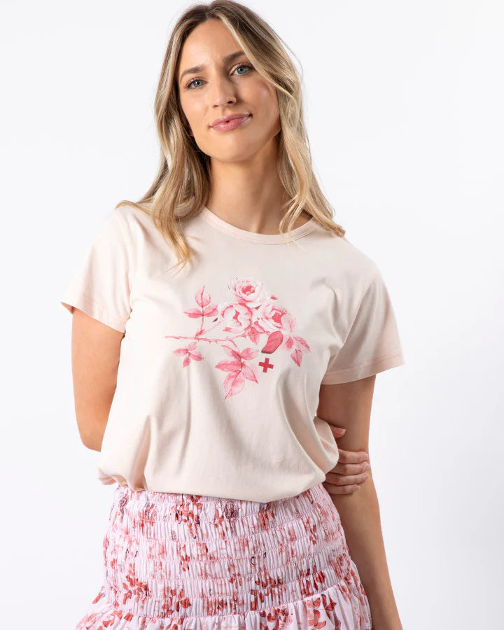 T-Shirt/ Blush Jolie Ruby Rose