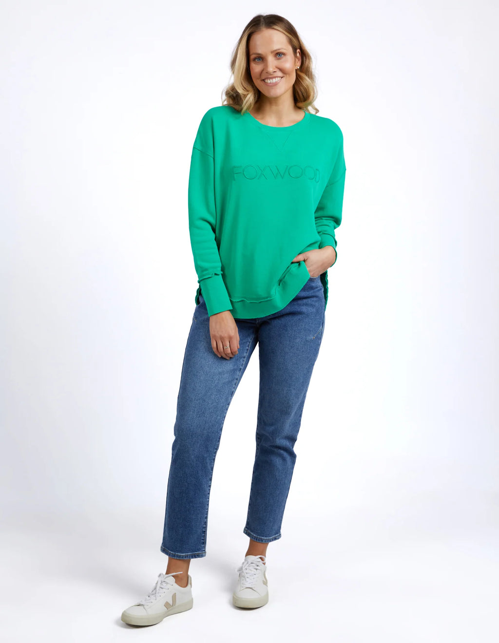 Simplified Crew / Bright Green