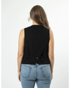 Cannes Waistcoat - Black