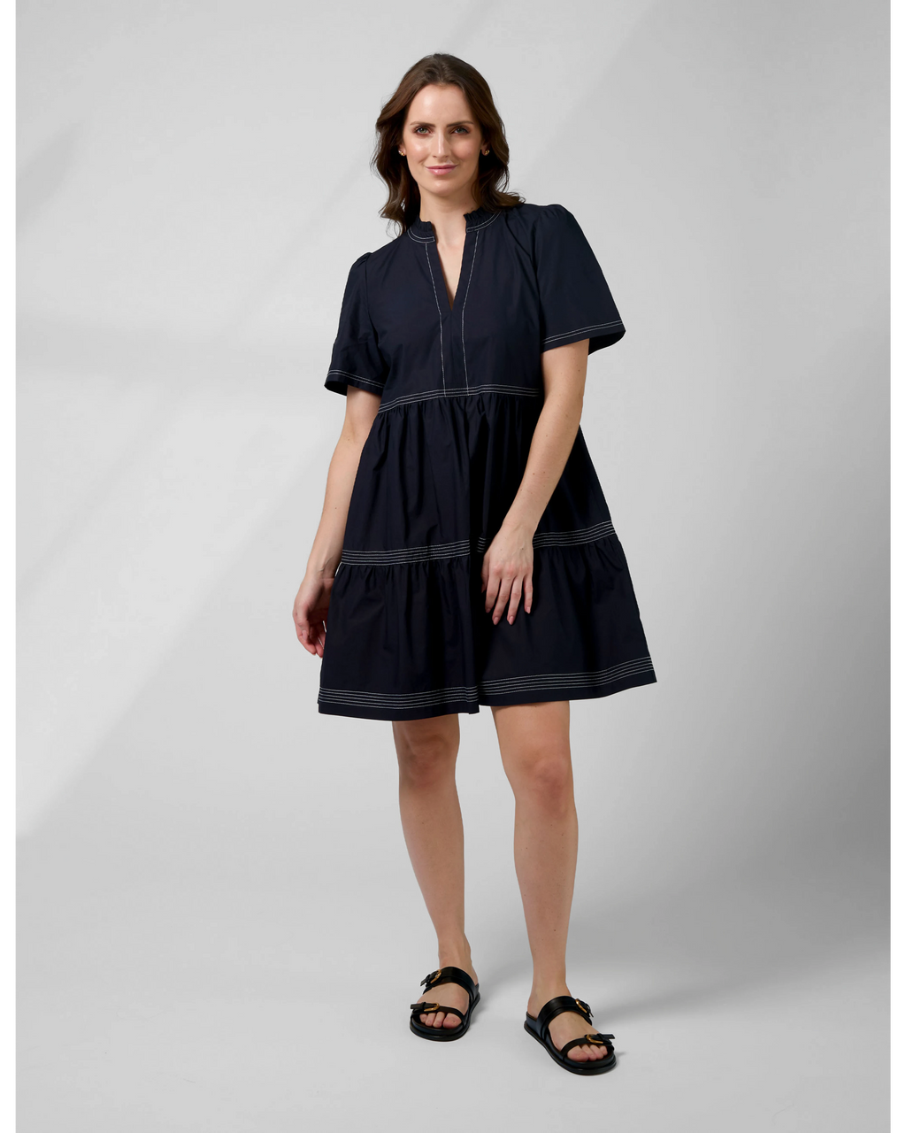 Willa Dress - Navy