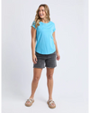 Signature Tee / Azure Blue