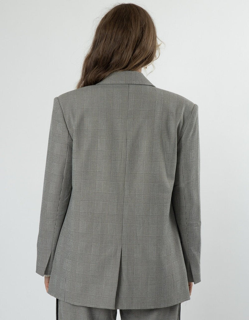 Monaco Blazer - Houndstooth