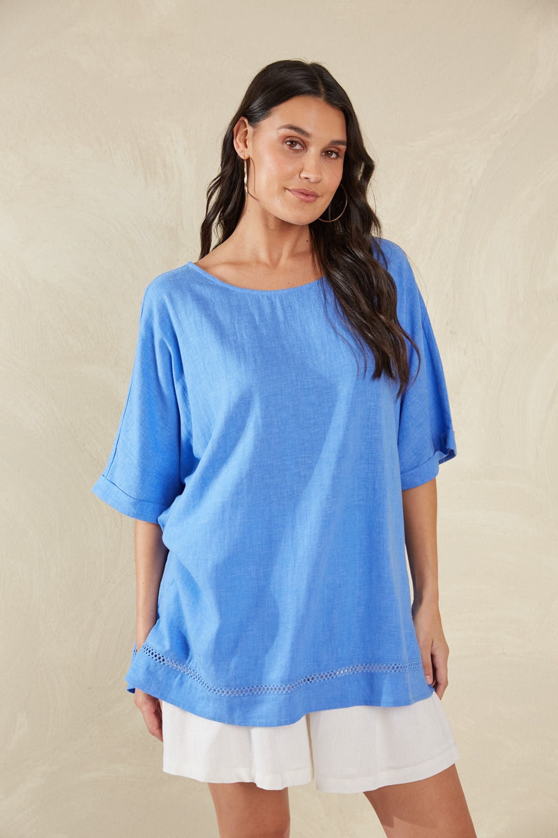 Florence Relaxed Top / Coast