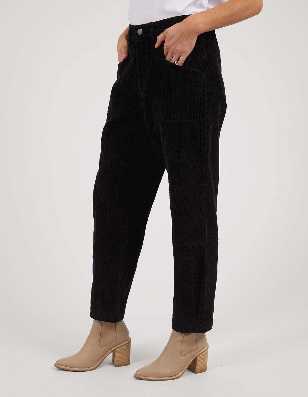 Montana Cord Pant - Black