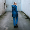 Sarah Long Packable Down Coat / Moonlight