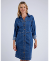 Gwen L/S Denim Dress