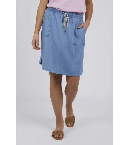 Emmy chambray skirt