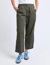 Relaxed Ankle Pant / Khaki