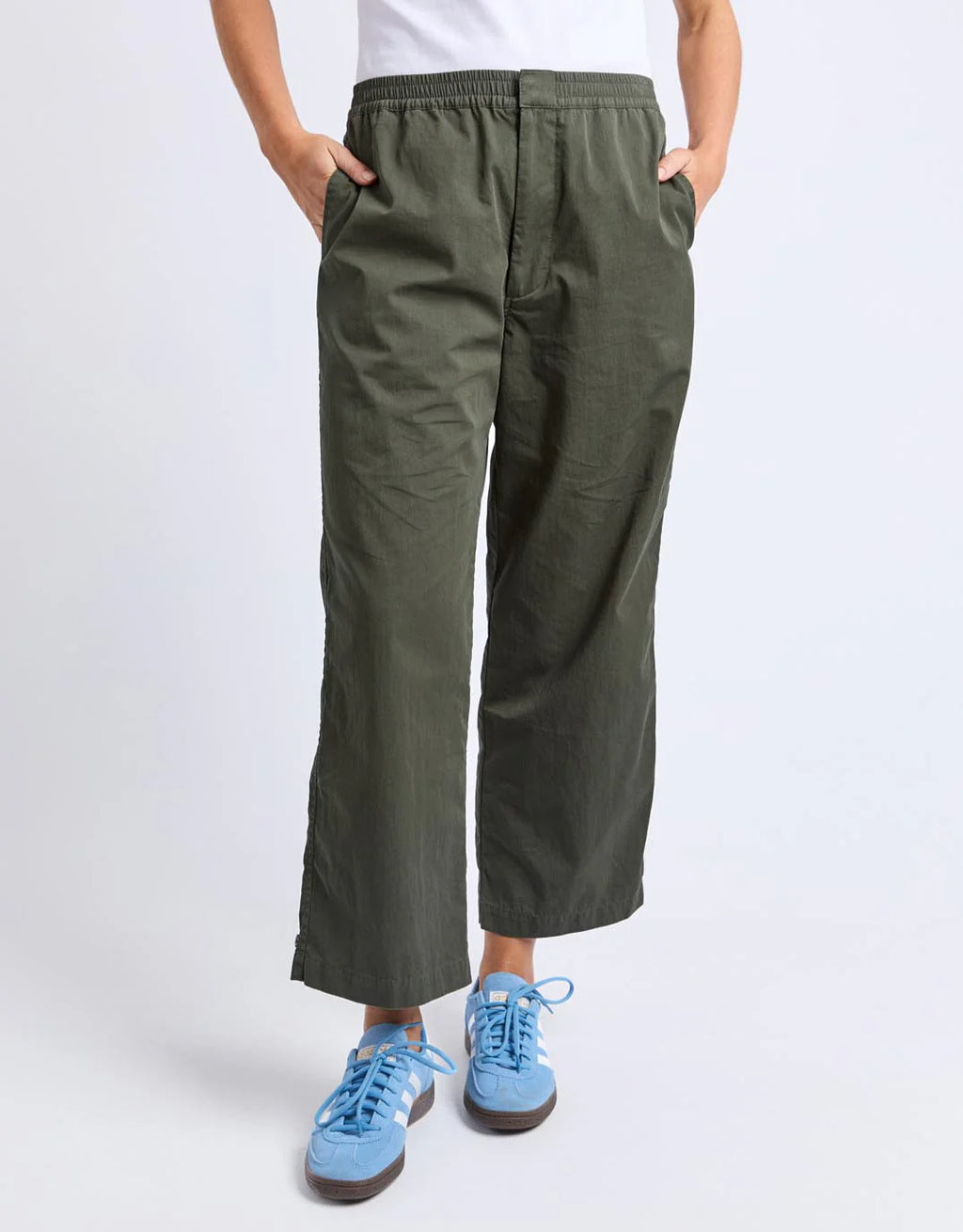 Relaxed Ankle Pant / Khaki
