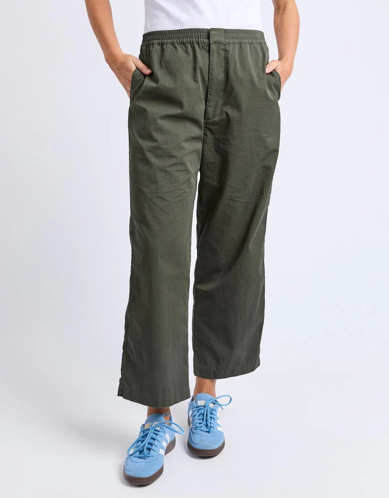 Relaxed Ankle Pant / Khaki