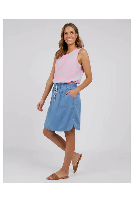 Emmy chambray skirt