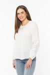 Wanderlust Top / White Texture