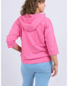 Beachy Hoodie / Aurora Pink