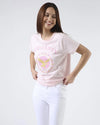 T -Shirt / Rose Pink Wild And Free Eagle