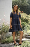 Willa Dress - Navy