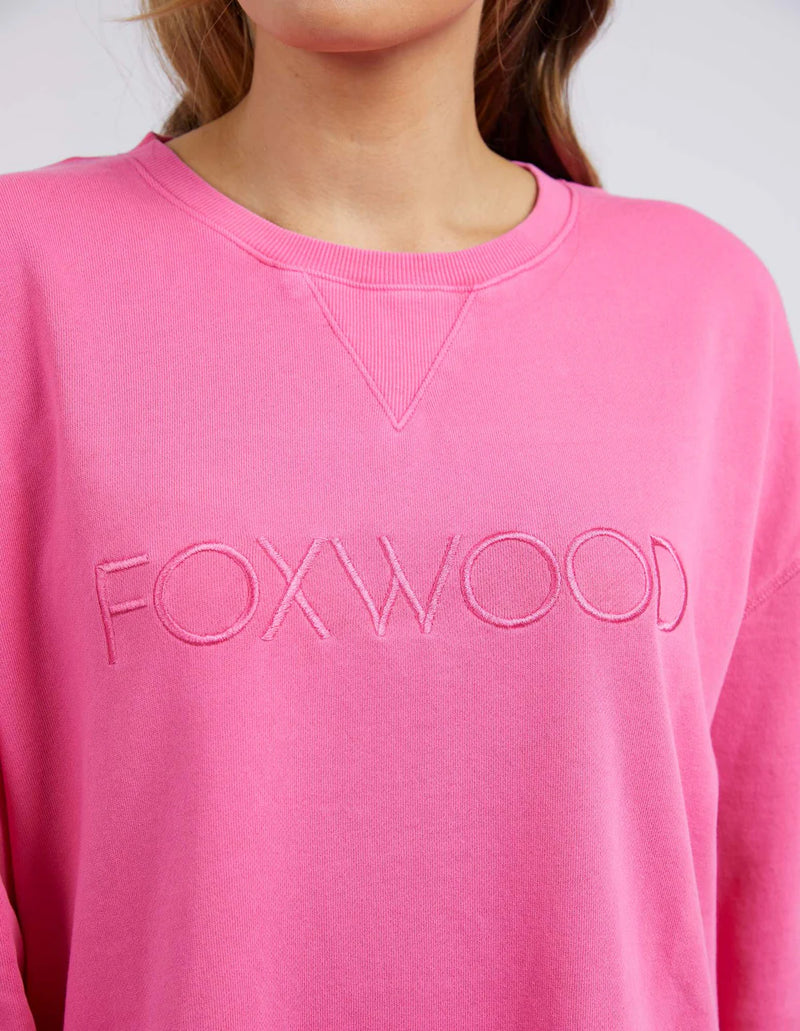 Simplified Crew / Bright Pink