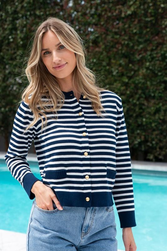 Navy Cardigan