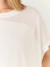 Corsica Knit Top / White