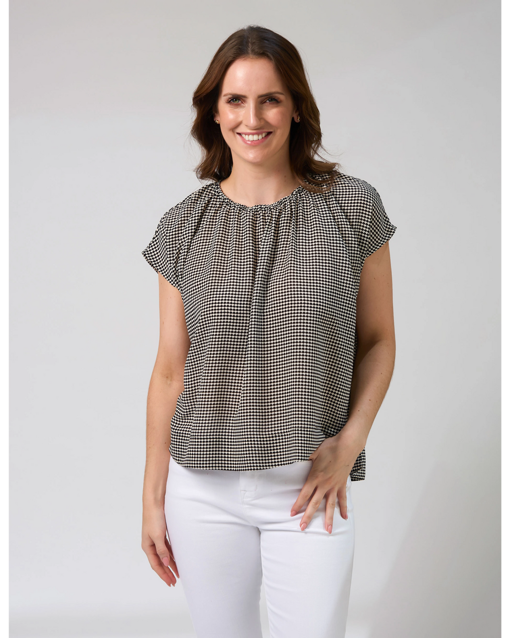Clio Blouse/ Fish Scale