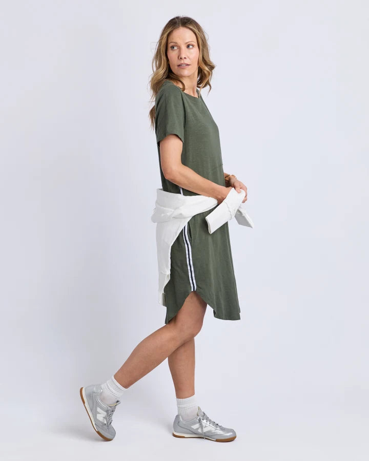 Bay Tape Dress / Khaki