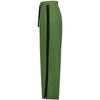 Indiana Wide Leg Pants / Dill With Black stripe