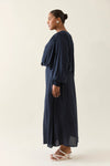 Oline Cropped Top - Navy