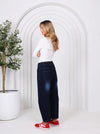 Leo Barrel Jeans / Ink