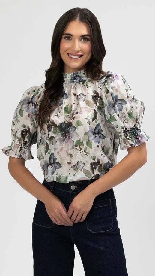 Notting Hill Top SS / Water Bloom