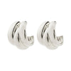 Damian Recycled Earrings - Silver Plated