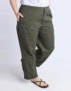 Relaxed Ankle Pant / Khaki