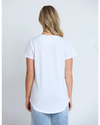 Classic Tee White / Summer Leopard Bow