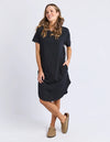 Bay Tape Dress / Black