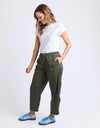 Relaxed Ankle Pant / Khaki