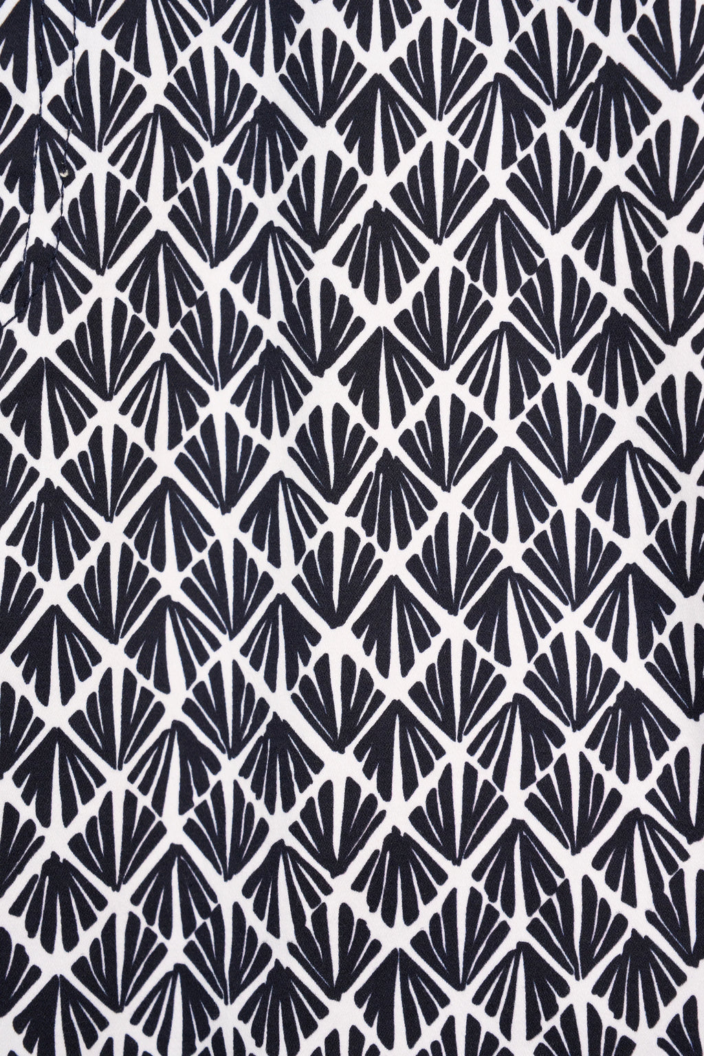 Printed Slim Leg 7/8 Length Lightweight Pull On / Fan