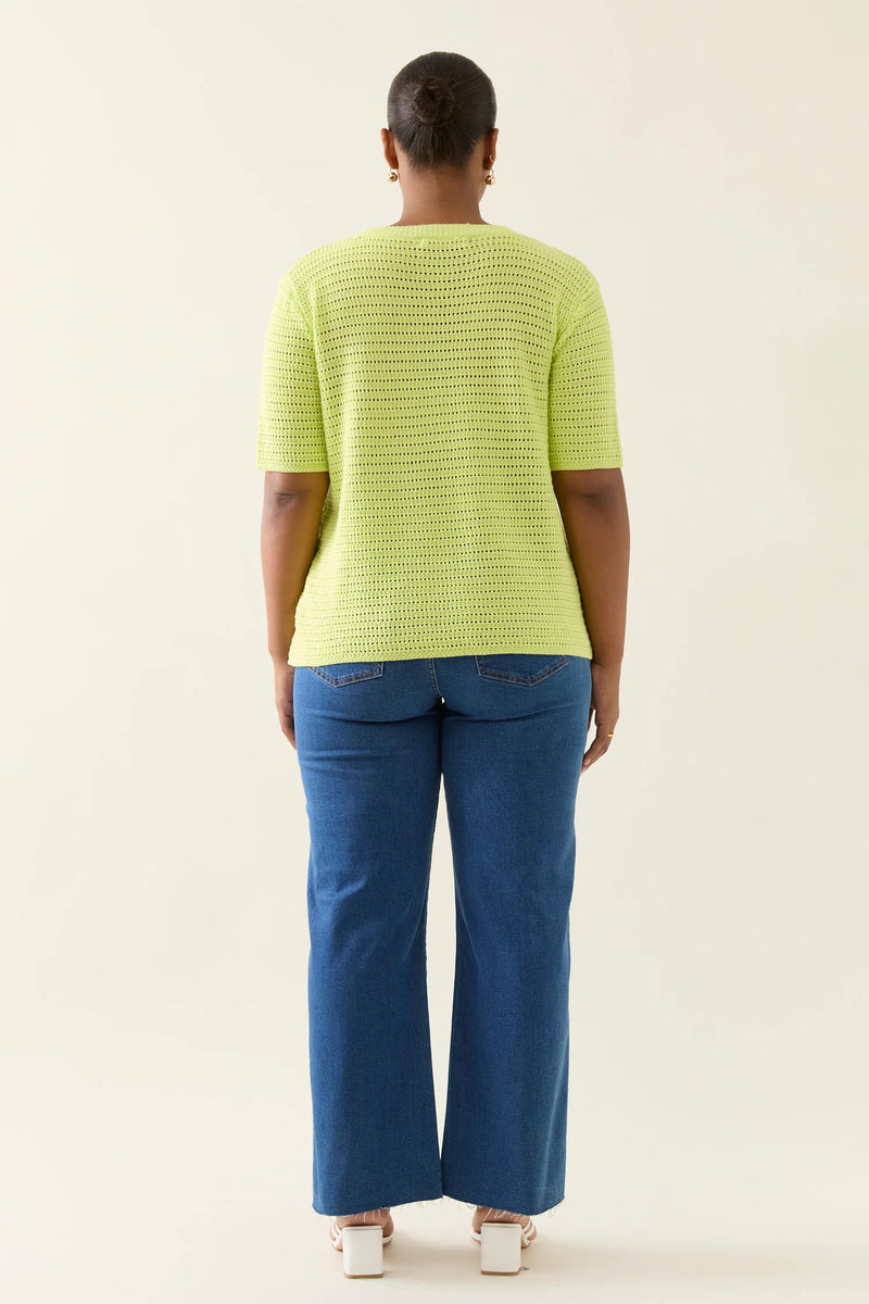 Sylvie Knit TShirt - Pomelo