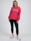 Interval Crew / Raspberry With Neon Lilac