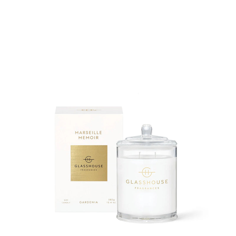 380g Candle - Marseille Memoir - GARDENIA