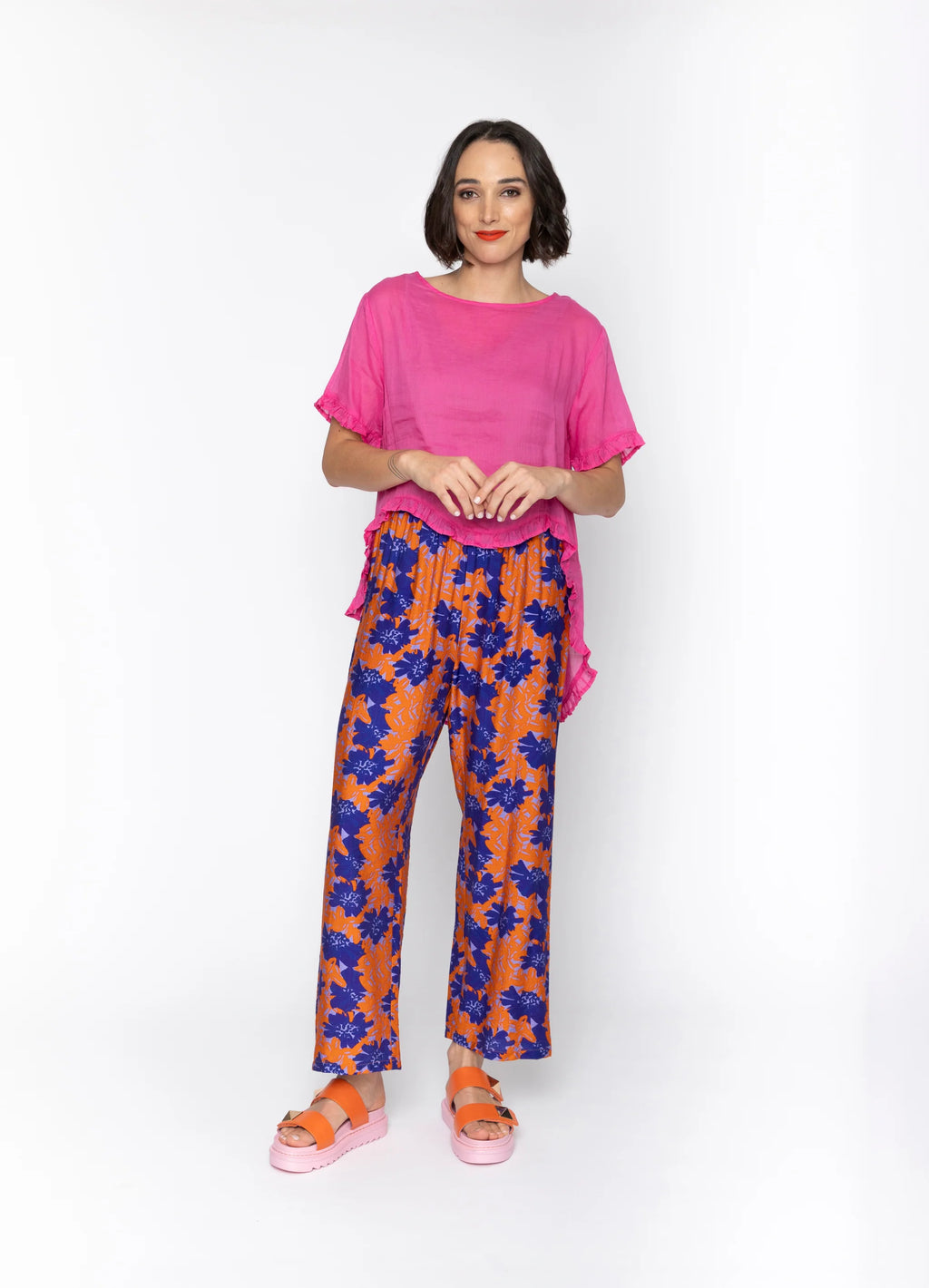 Tanya Top / Hot Pink