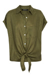 Studio Tie Shirt - Khaki