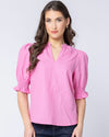 Relaxed Butterfly Top / Bubblegum